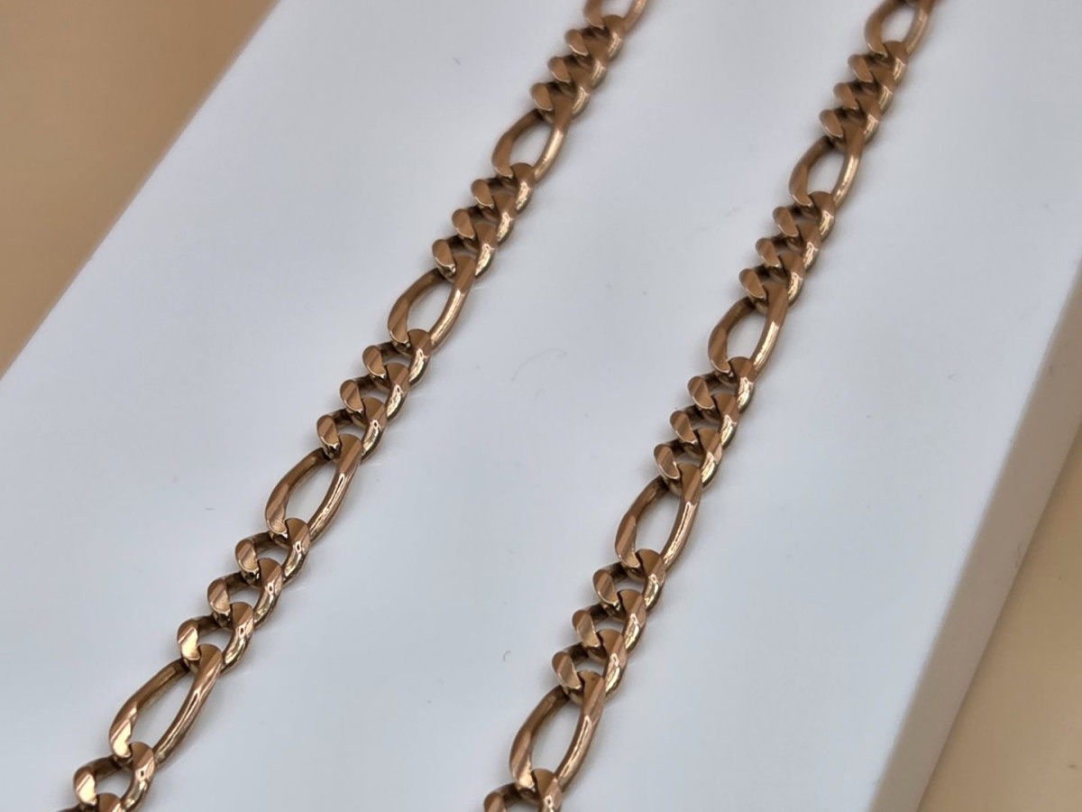ЦЛФК585 ЦЕПЬ ПОЛНОВЕСНАЯ Фигаро(картье) (Au 585)