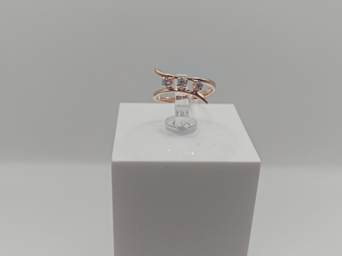 КОЛКМИ585 КОЛЬЦО С КАМНЯМИ (Au 585)