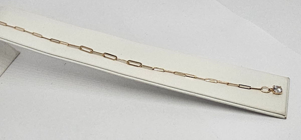 БРАСЛЕТ С КАМНЕМ (Au 585)