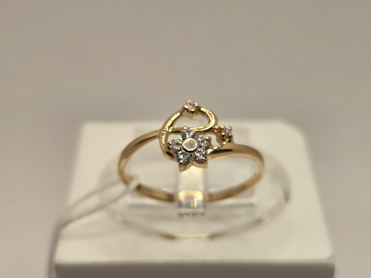 КОЛКМИ585 КОЛЬЦО С КАМНЯМИ (Au 585)