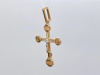 ПОДВЕСКА КРЕСТ без камня (Au 585)