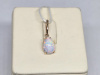 ПОДКМ585 ПОДВЕСКА С КАМНЕМ (Au 585)