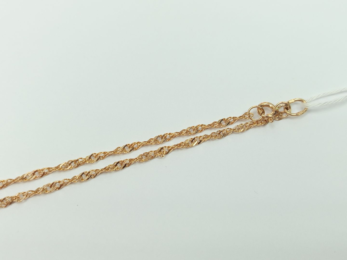 ЦЛСИ585 ЦЕПЬ ПОЛНОВЕСНАЯ Сингапур (Au 585)