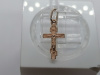 ПОДВЕСКА КРЕСТ БЕЗ КАМНЯ (Au 585)