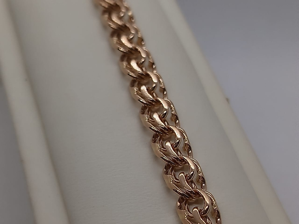 БРАСЛЕТ ПОЛНОВЕСНЫЙ Бисмарк (Au 585)