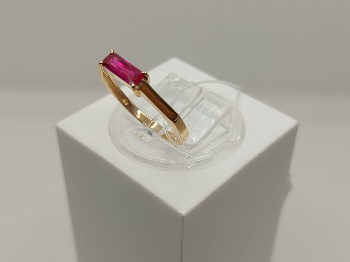 11805676 КОЛЬЦО С КАМНЕМ (Au 585)