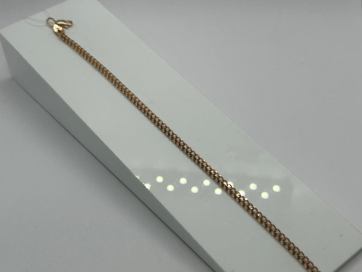 БРАСЛЕТ ПУСТОТЕЛЫЙ Царь (Au 585)