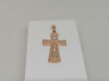 ПОДВЕСКА КРЕСТ без камня (Au 585)