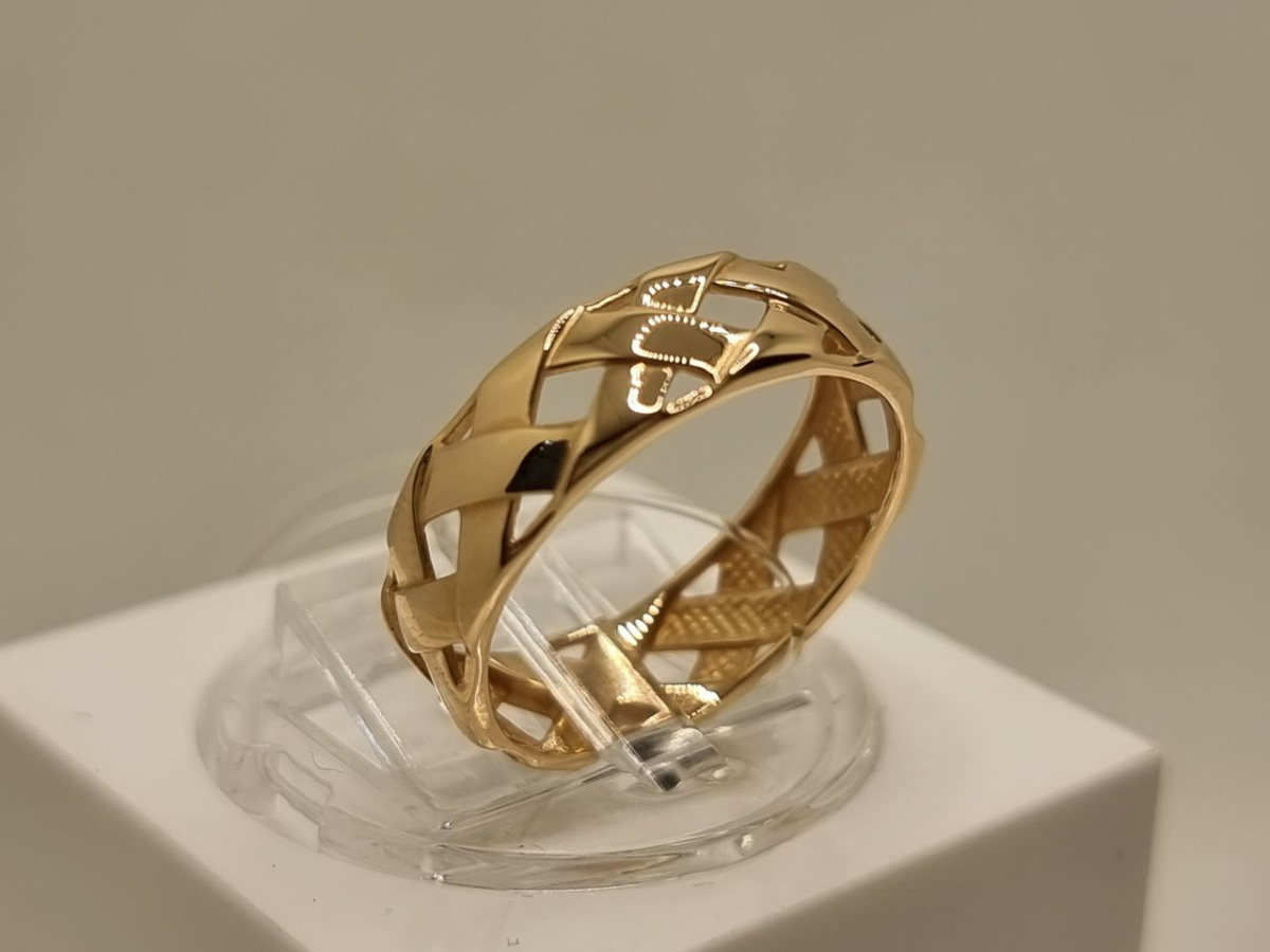 019318 КОЛЬЦО БЕЗ КАМНЯ (Au 585)