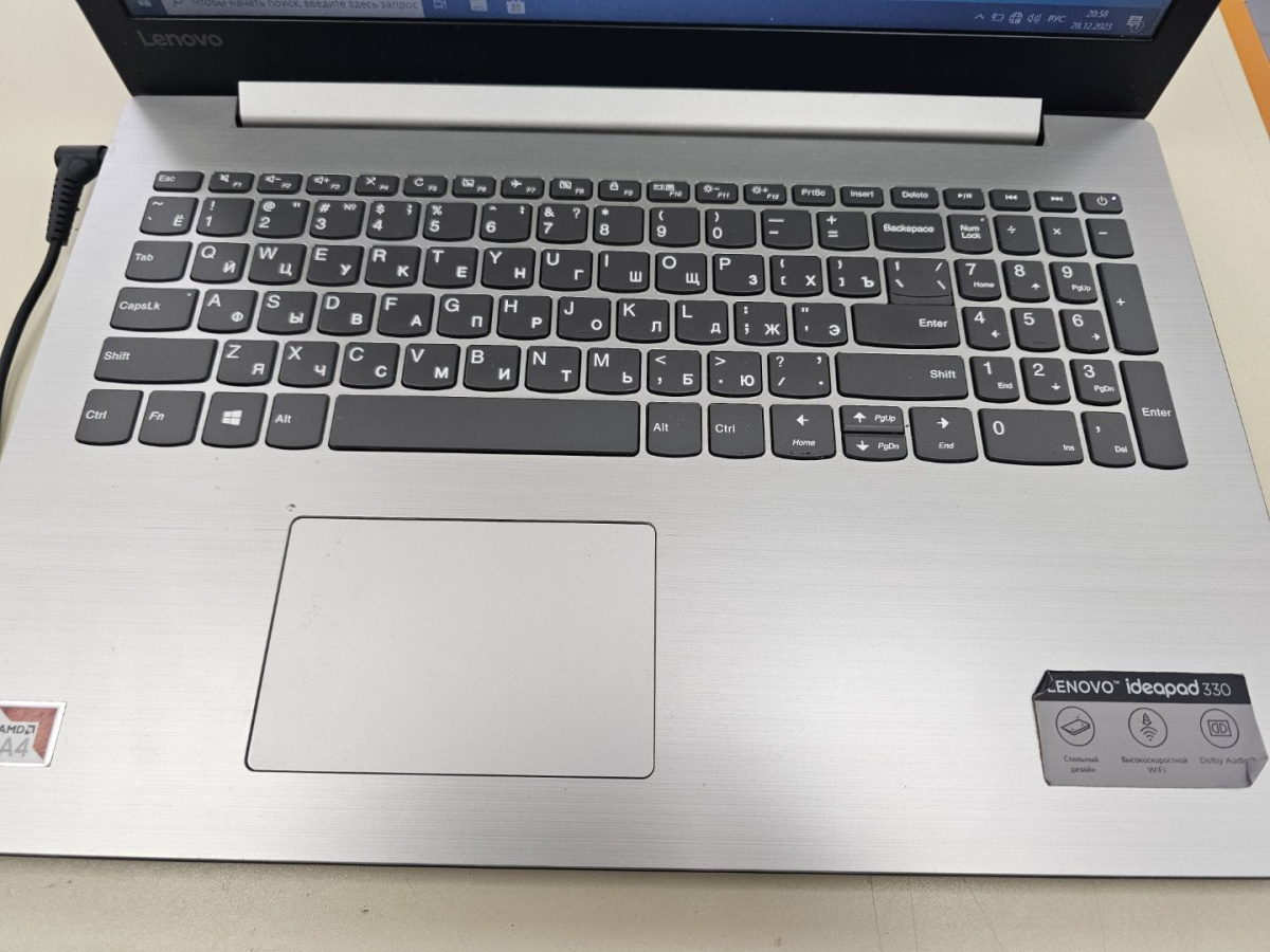 Ноутбук Lenovo IDeapad 330; A4-9125, Radeon 530, 4 Гб, Нет, 500 Гб