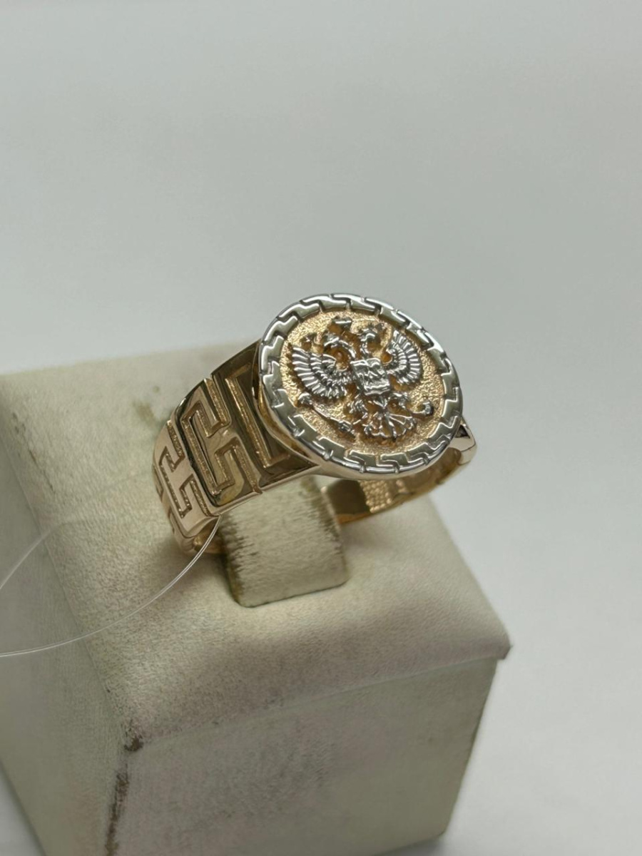 КОЛЬЦО ПЕЧАТКА без камня (Au 585)