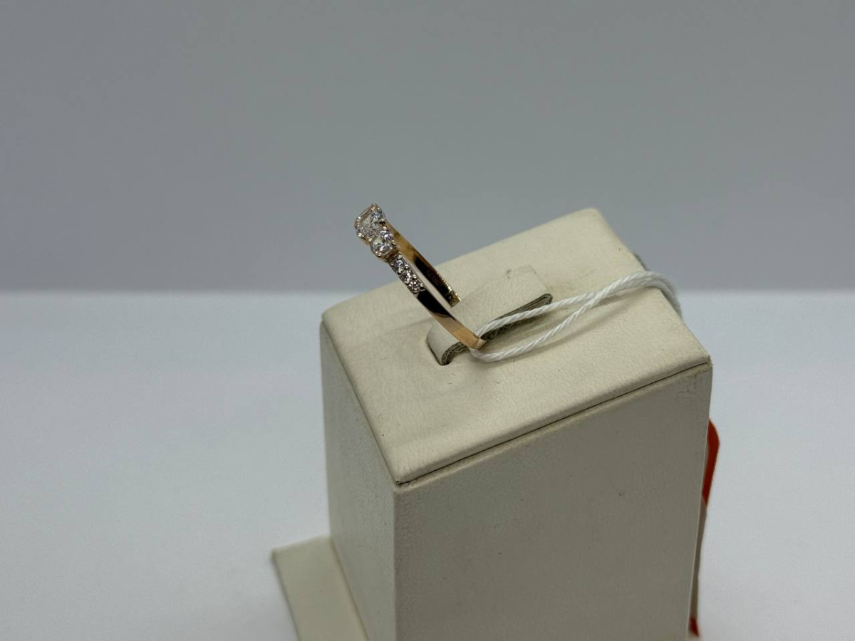 КОЛКМИ585 КОЛЬЦО С КАМНЯМИ (Au 585)