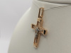 ПОДВЕСКА КРЕСТ без камня (Au 585)