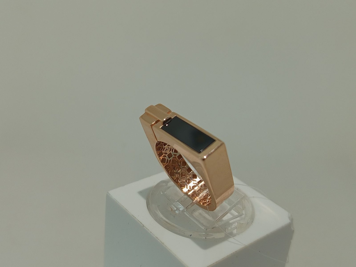 КОЛЬЦО ПЕЧАТКА с камнем (Au 585)