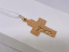 ПОДВЕСКА КРЕСТ БЕЗ КАМНЯ (Au 585)
