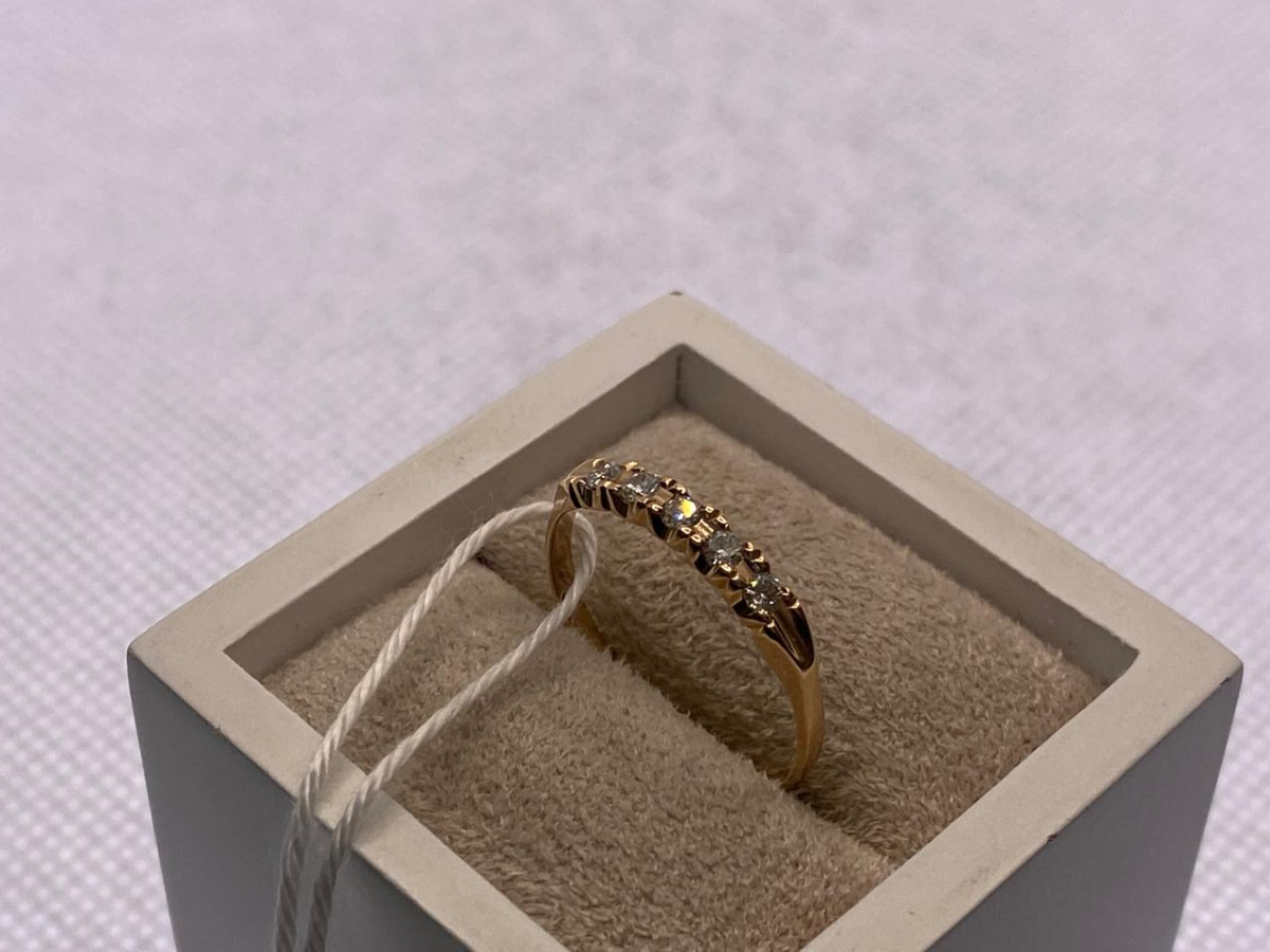 КОЛЬЦО БРИЛЛИАНТ Au 585