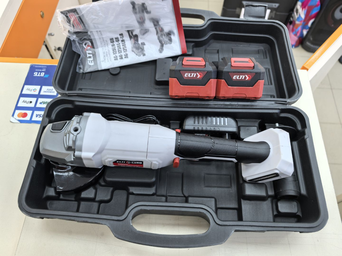 Угловая шлифмашина Elti AG-125LH-GB