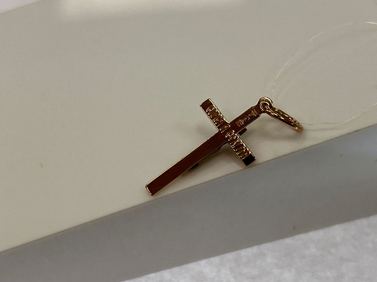 810-00324-10-00-00-00 ПОДВЕСКА КРЕСТ (Au 585)