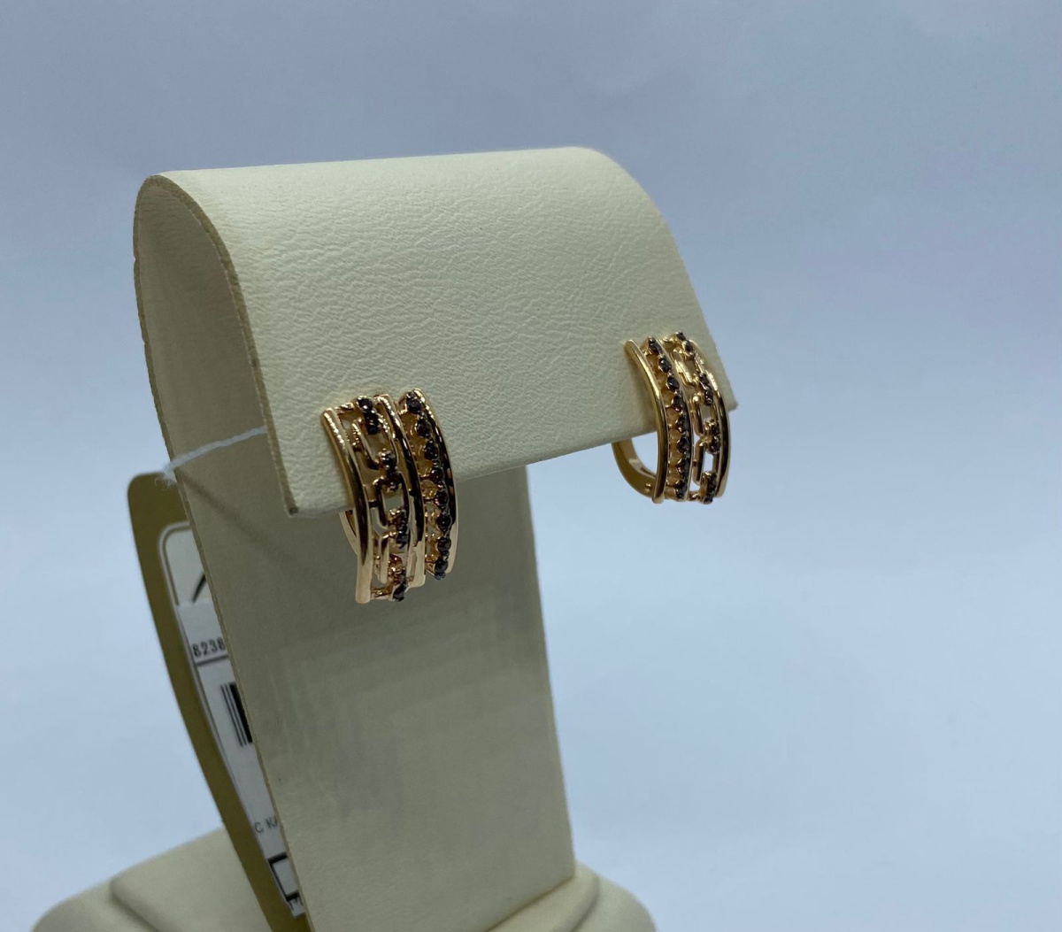 СЕРЬГИ С КАМНЯМИ (Au 585)