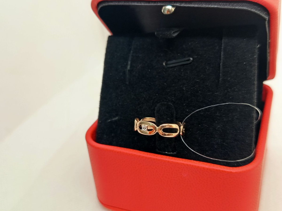 КОЛЬЦО С КАМНЕМ (Au 585)