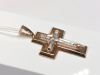 ПОДВЕСКА КРЕСТ БЕЗ КАМНЯ (Au 585)