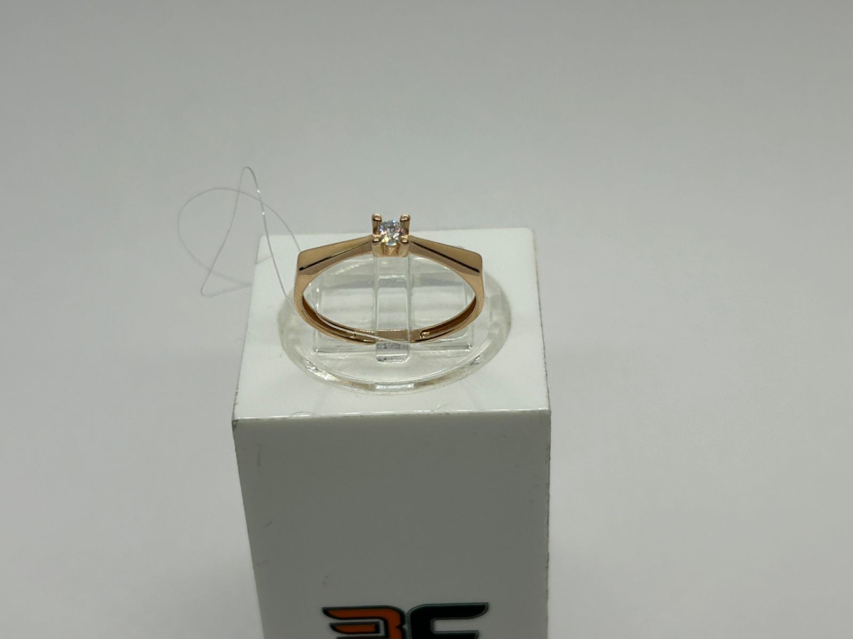 КОЛЬЦО С КАМНЕМ (Au 585)