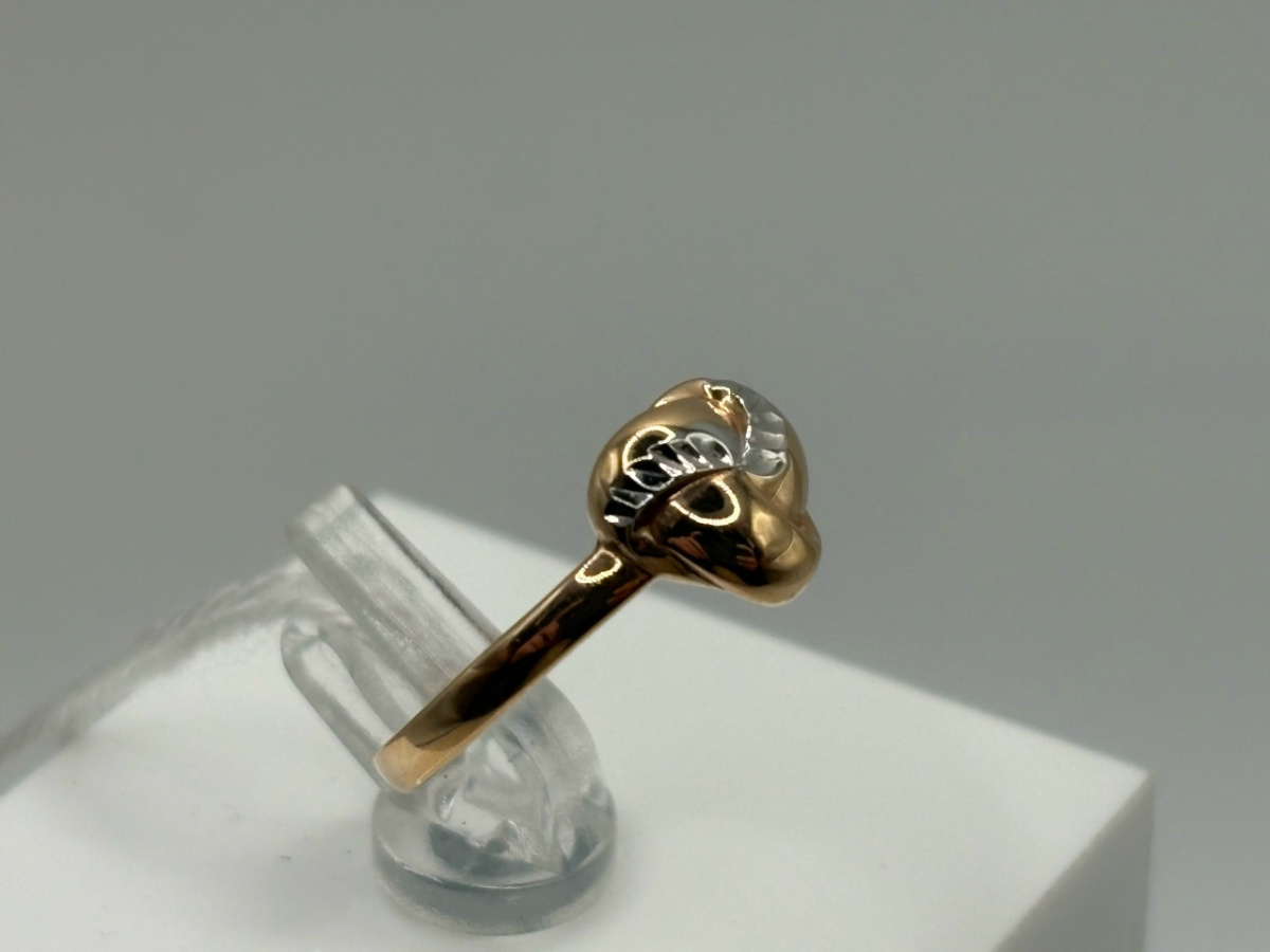 КОЛБКМ585 КОЛЬЦО БЕЗ КАМНЯ (Au 585)