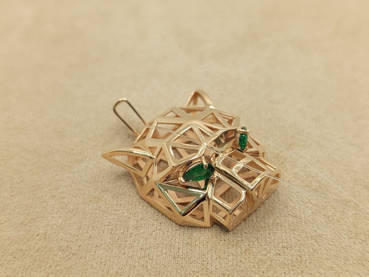 ПОДВЕСКА С КАМНЯМИ (Au 585)