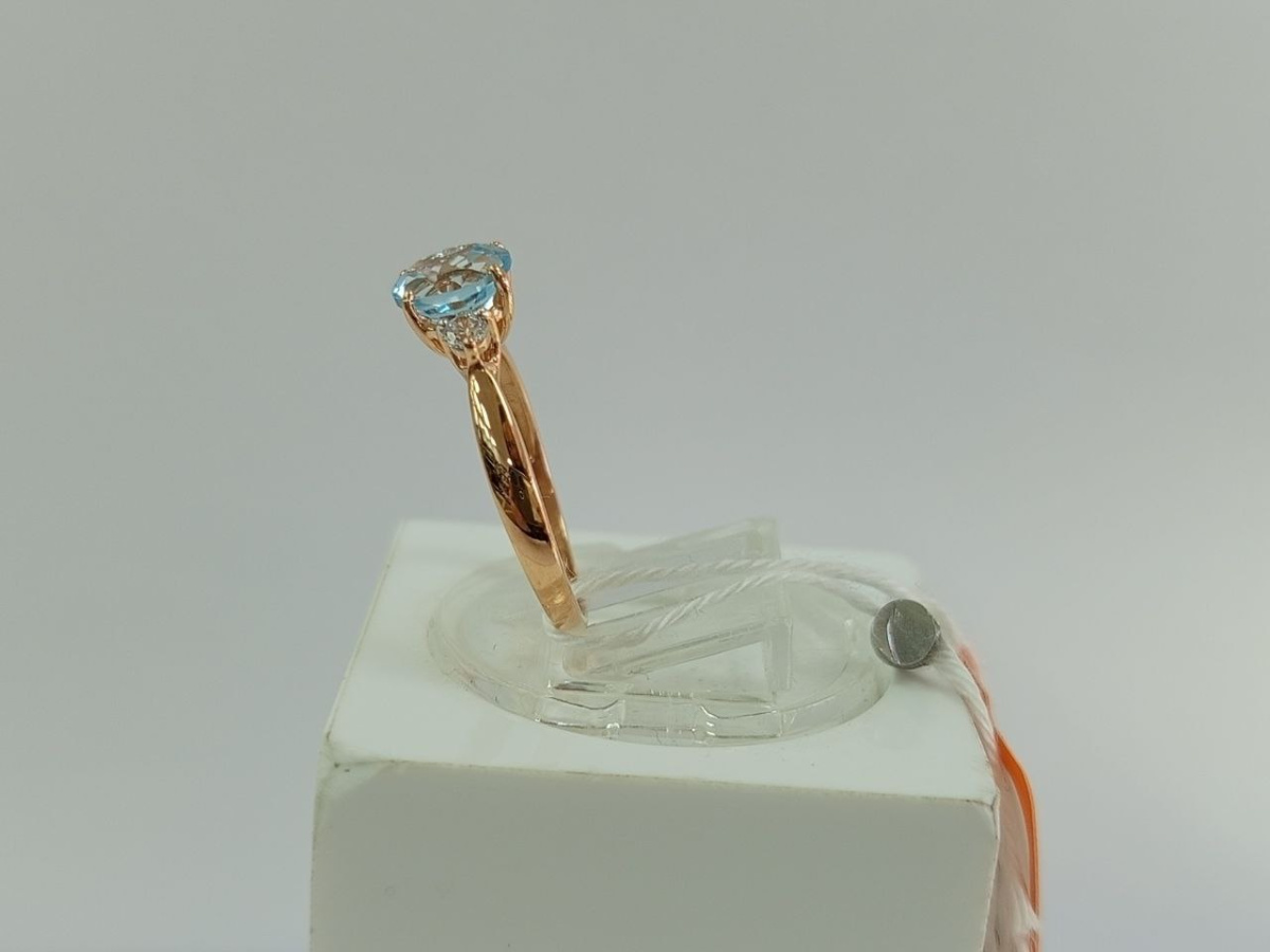 КОЛКМИ585 КОЛЬЦО С КАМНЯМИ (Au 585)