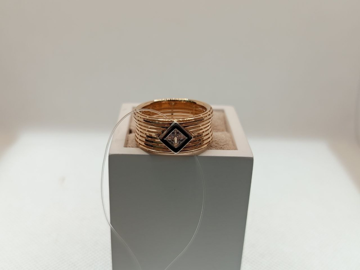 КОЛЬЦО С КАМНЕМ (Au 585)