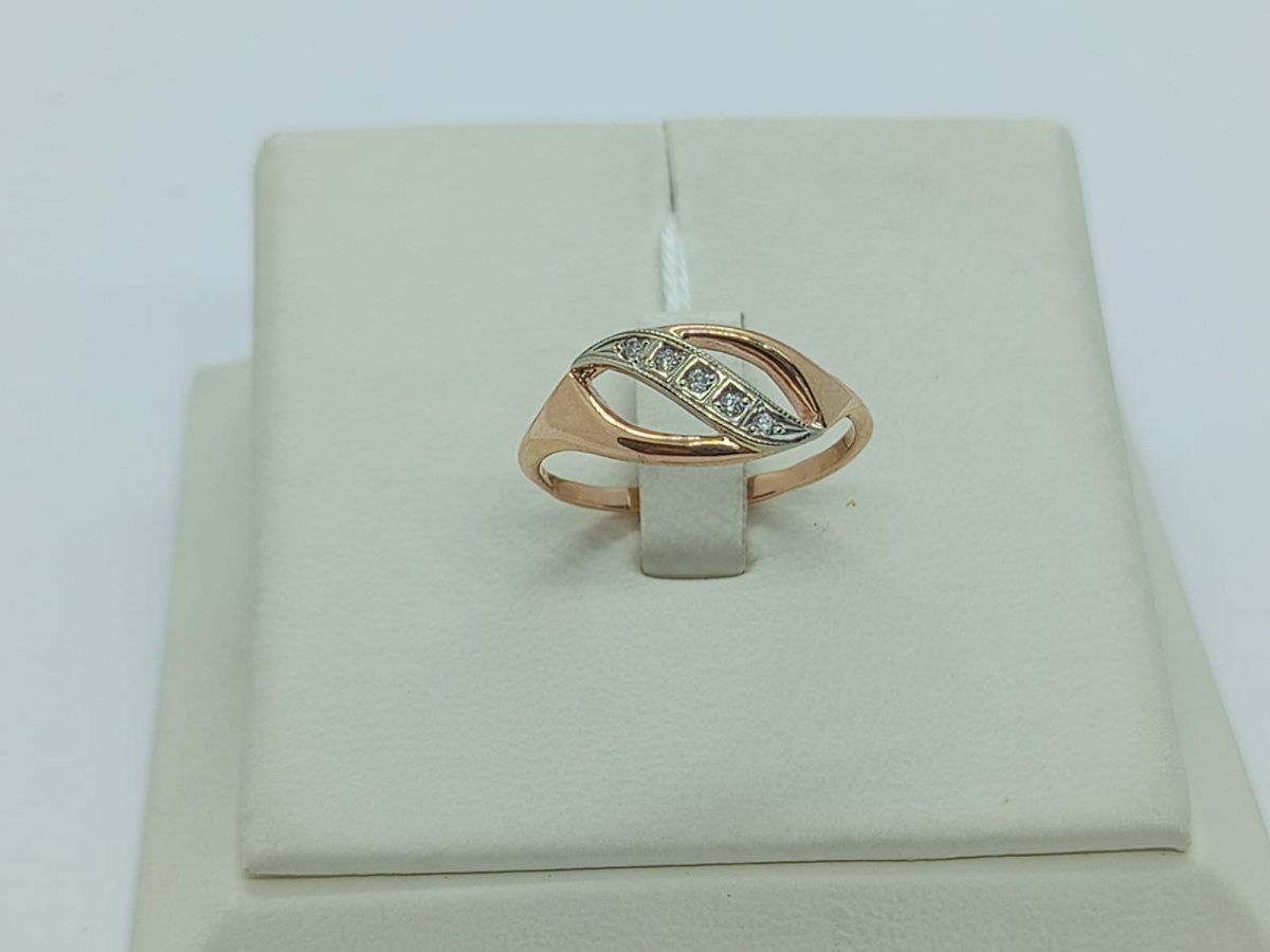 КОЛЬЦО БРИЛЛИАНТ Au 585