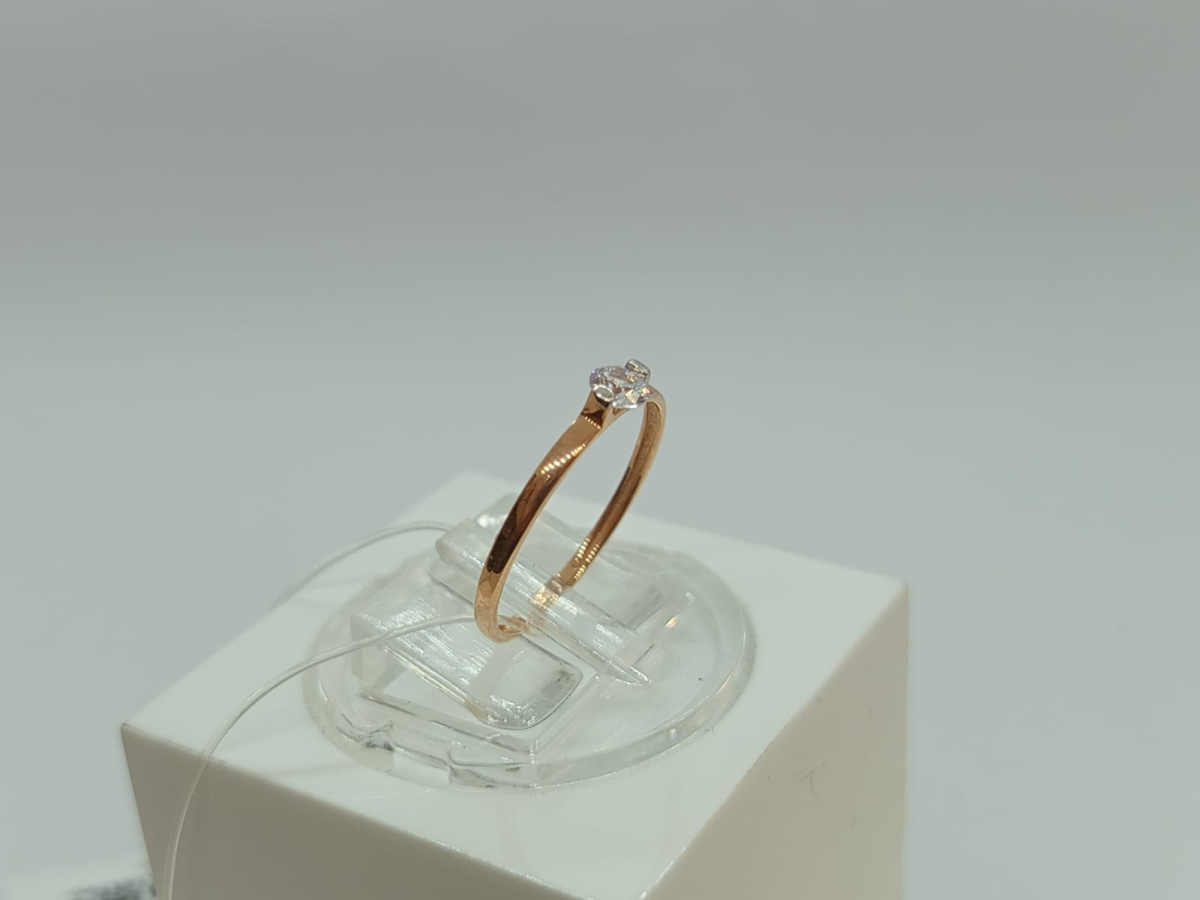 51-110-00840-1 КОЛЬЦО С КАМНЕМ (Au 585)