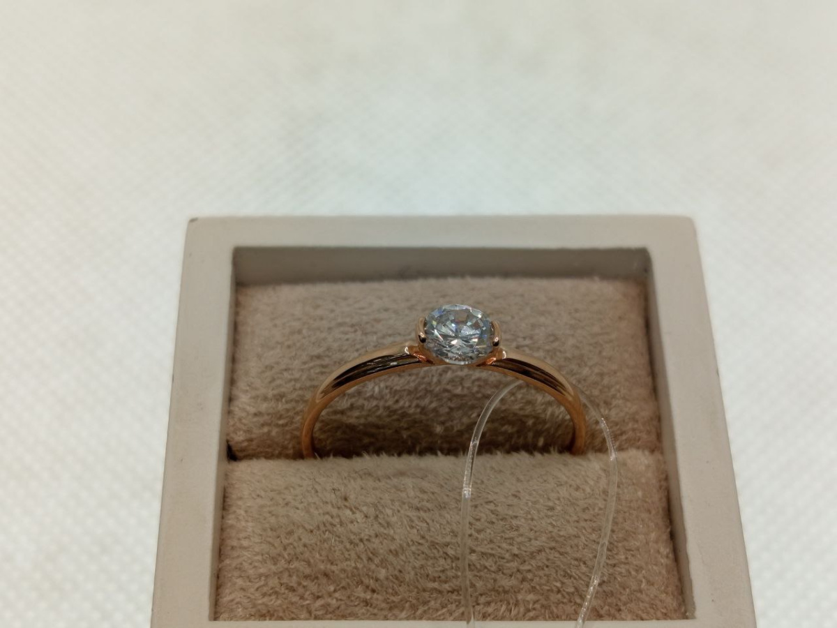 КОЛЬЦО С КАМНЕМ (Au 585)