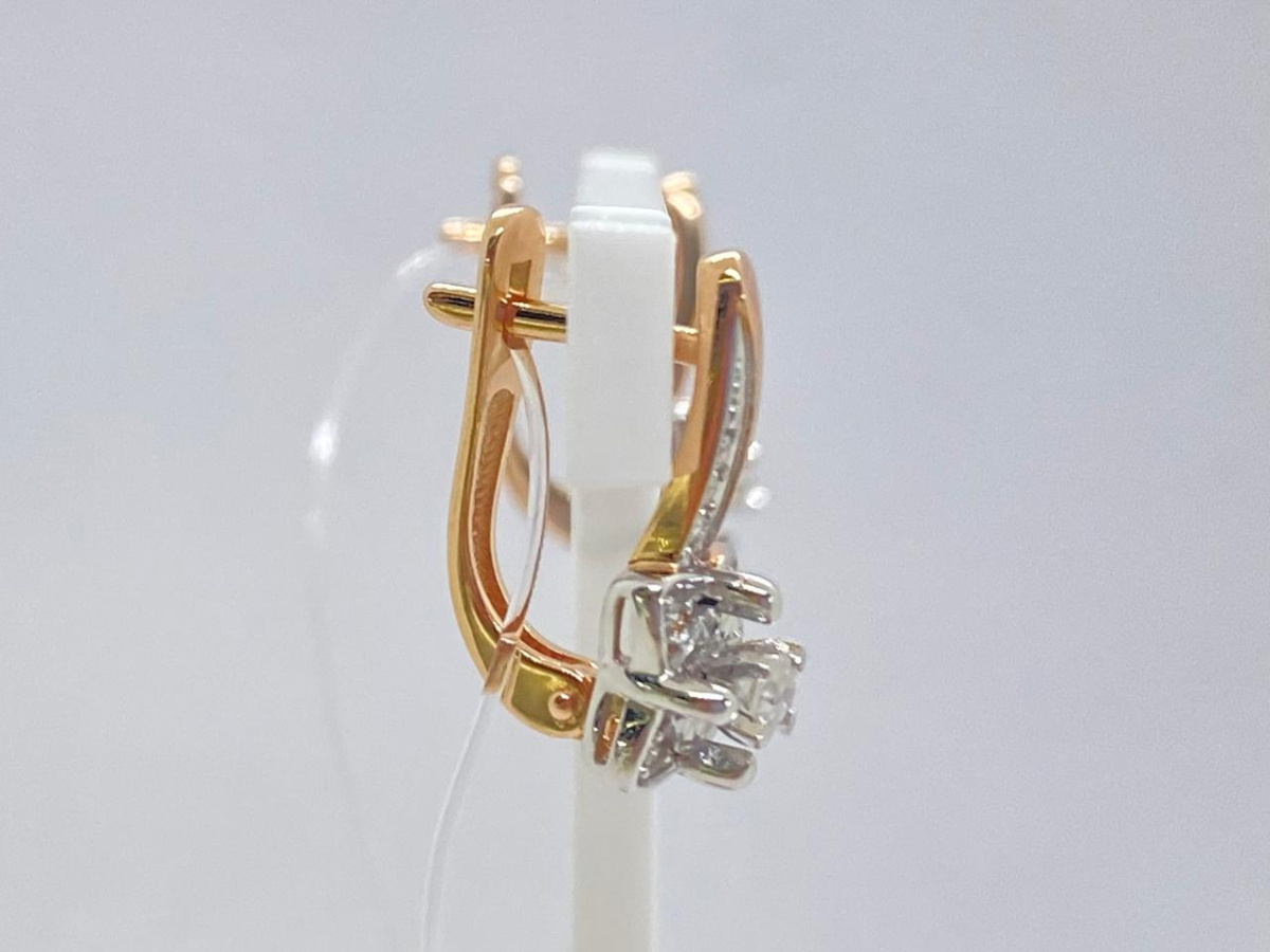 СЕРЬГИ БРИЛЛИАНТ (Au 585)