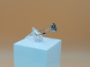КОЛКМИ585 КОЛЬЦО С КАМНЯМИ (Au 585)
