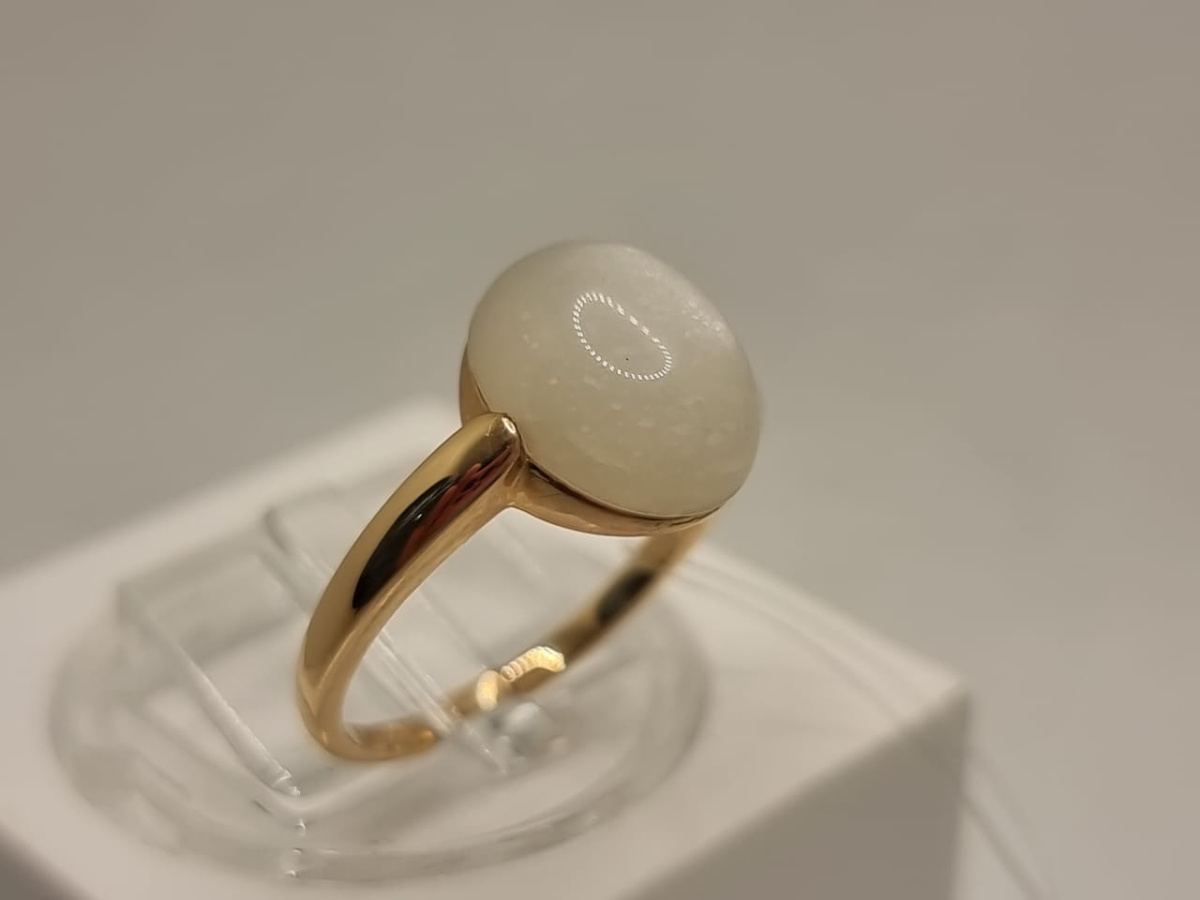 КОЛЬЦО С КАМНЕМ (Au 585)