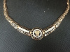 КОЛЬЕ С КАМНЯМИ (Au 585)