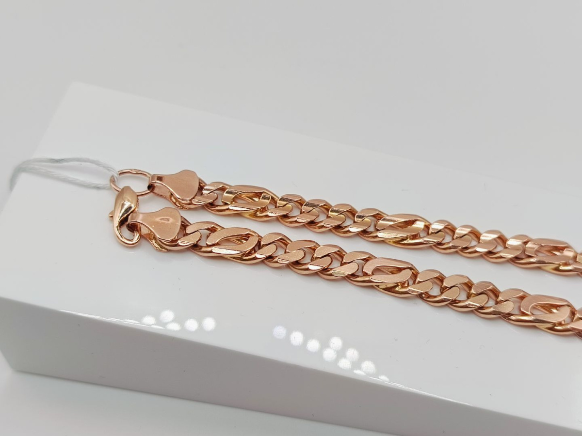 ЦЛФК585 ЦЕПЬ ПОЛНОВЕСНАЯ Фигаро(картье) (Au 585)