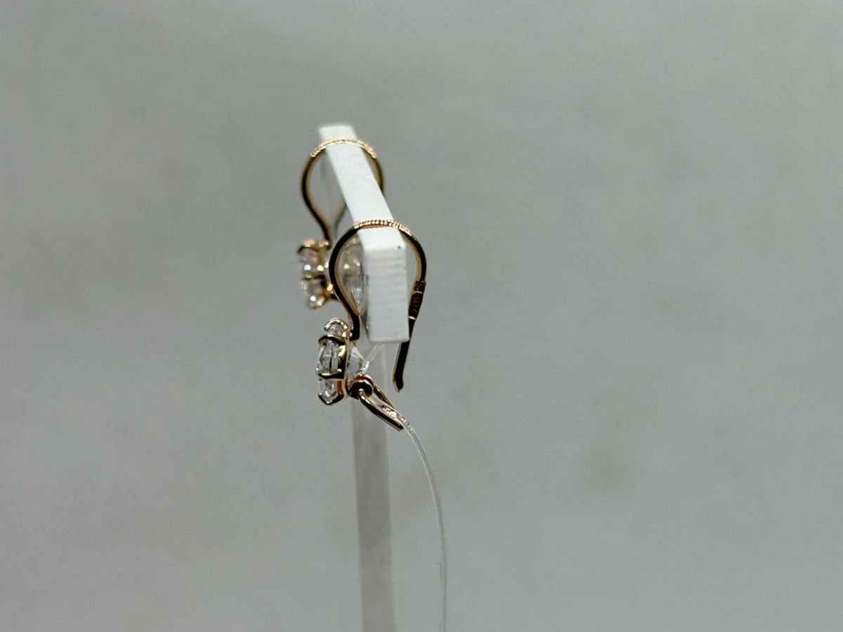 СЕРЬГИ С ПЕТЕЛЬКОЙ (Au 585)