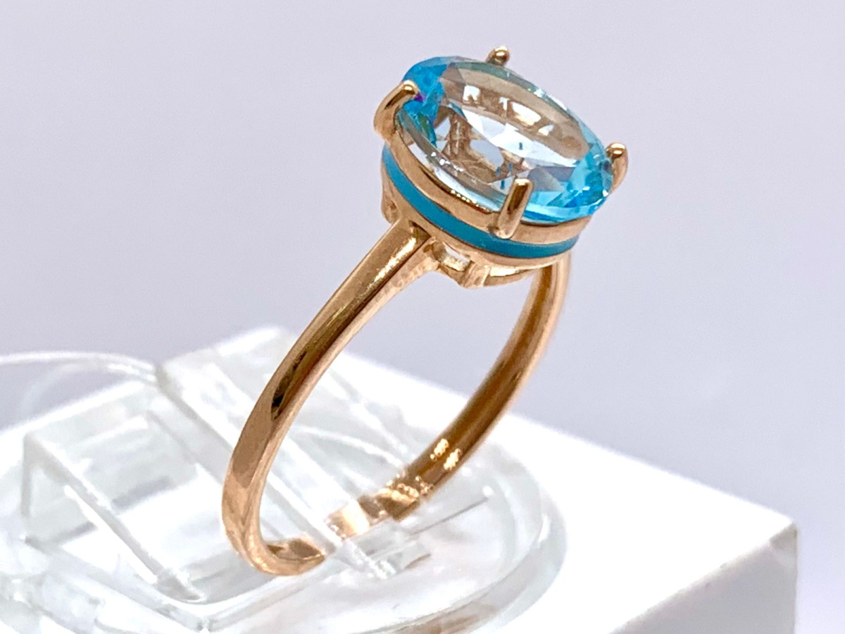 51-310-02463-1 КОЛЬЦО С КАМНЕМ (Au 585)