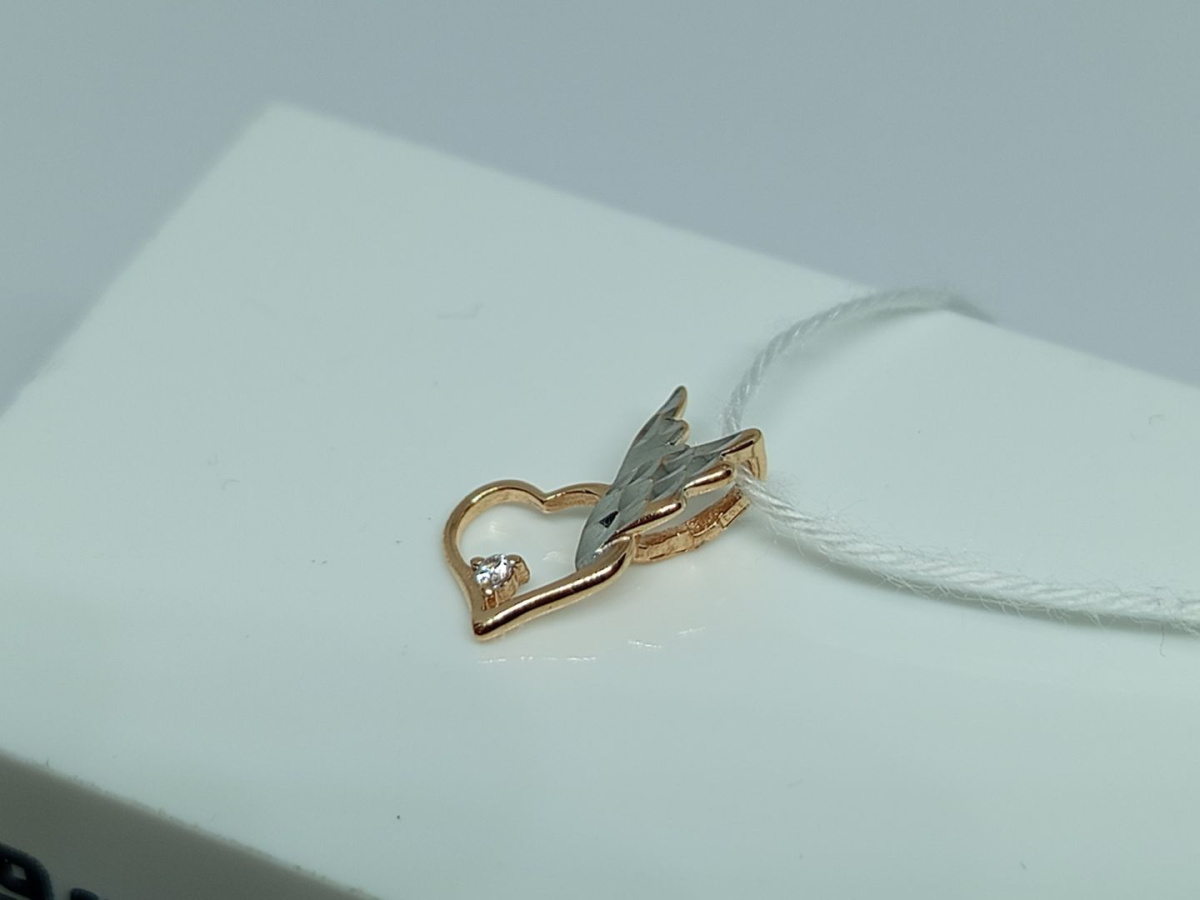 ПОДКМ585 ПОДВЕСКА С КАМНЕМ (Au 585)