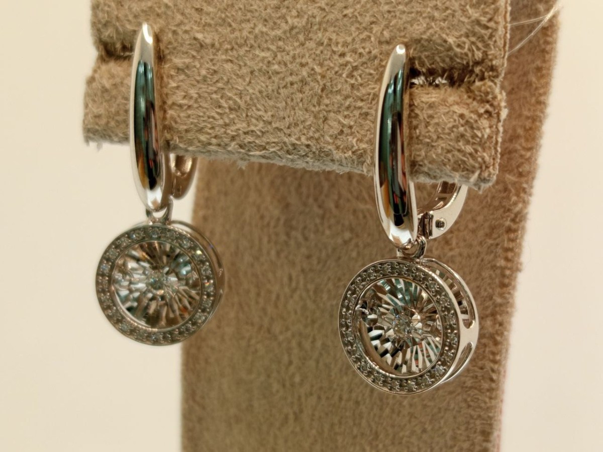 СЕРЬГИ БРИЛЛИАНТ (Au 585)