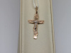 ПОДВЕСКА КРЕСТ БЕЗ КАМНЯ (Au 585)