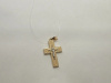ПОДВЕСКА КРЕСТ без камня (Au 585)