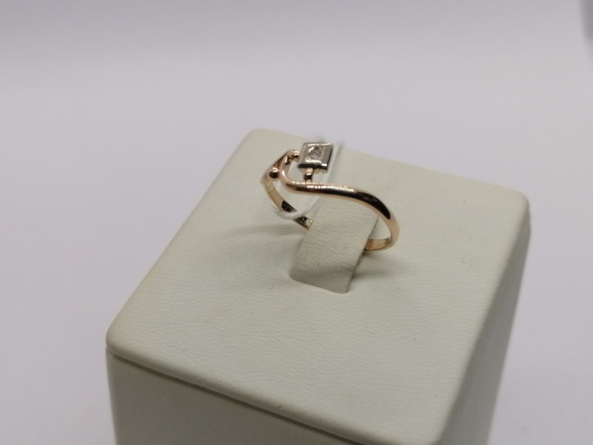 КОЛЬЦО С КАМНЕМ (Au 585)