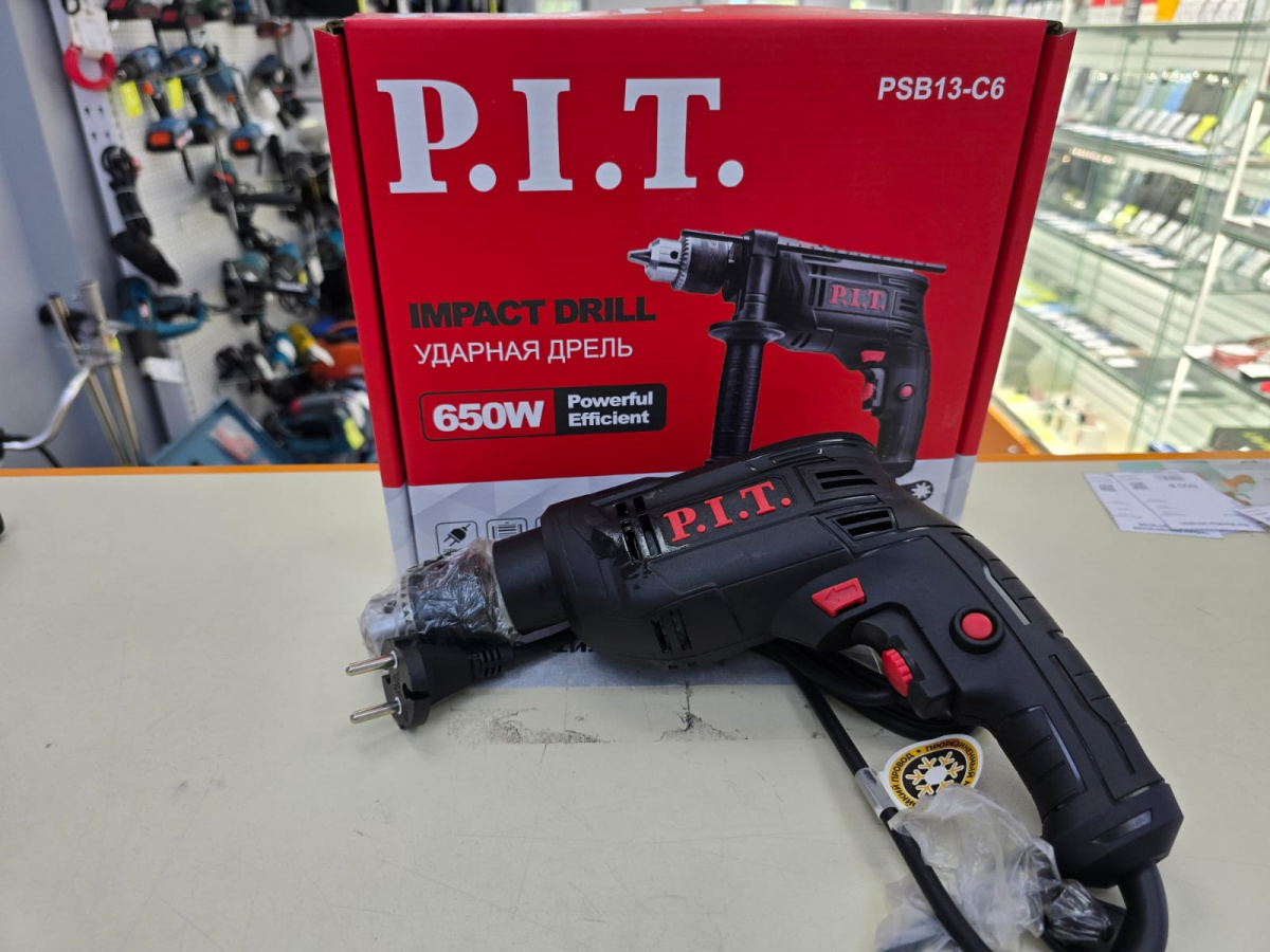 Дрель-ударная P.I.T. PSB13-C6