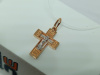 ПОДВЕСКА КРЕСТ без камня (Au 585)