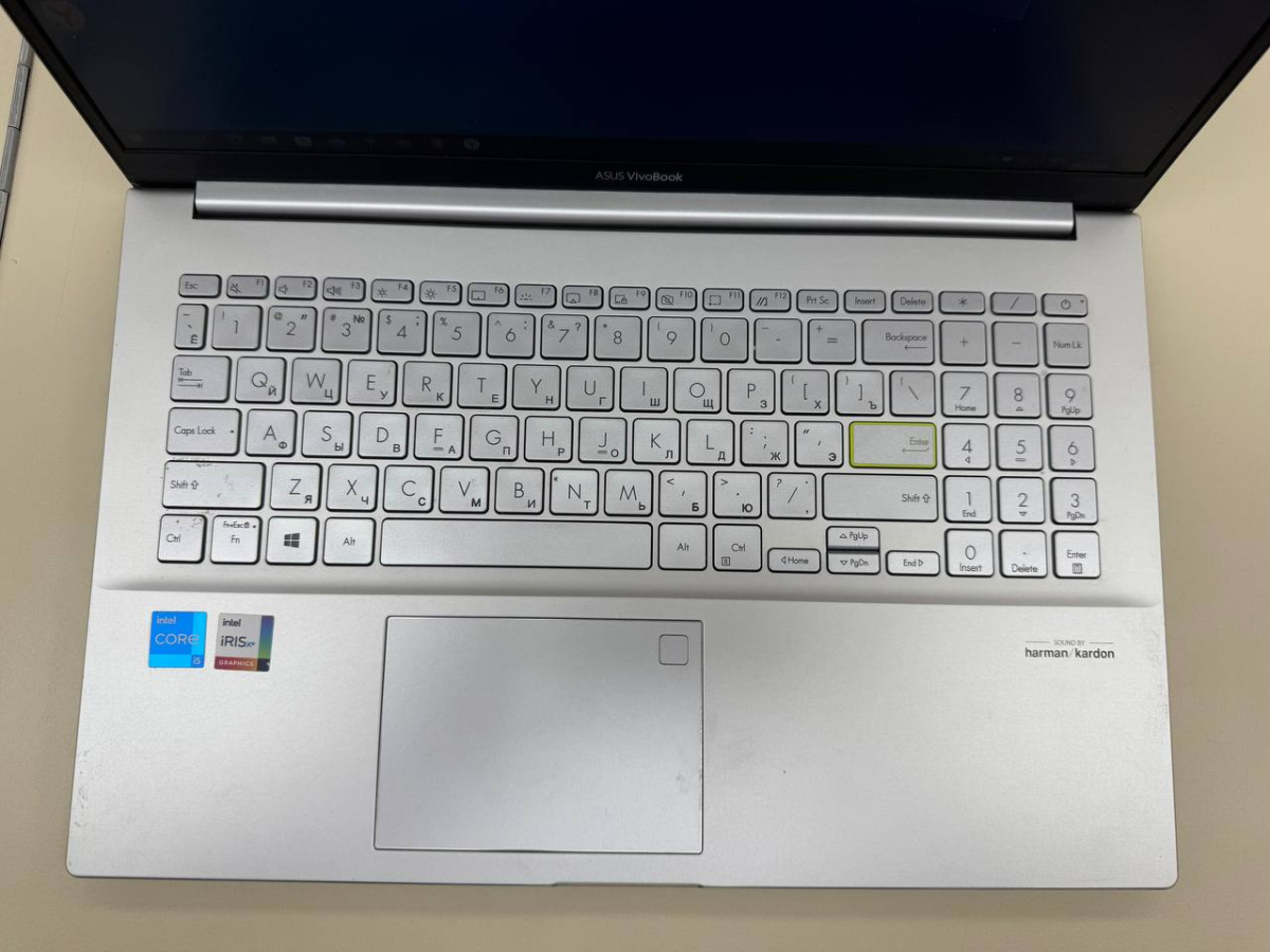 Ноутбук ASUS Asus Vivobook S15; Core i5-1135G, Intel iris XE Graphics, 8 Гб, 500 Гб, Нет