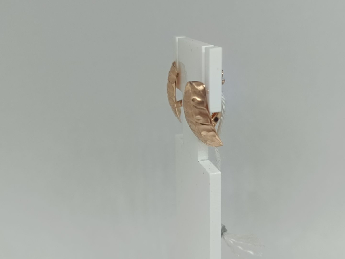 СЕРЬГИ БЕЗ КАМНЯ (Au 585)