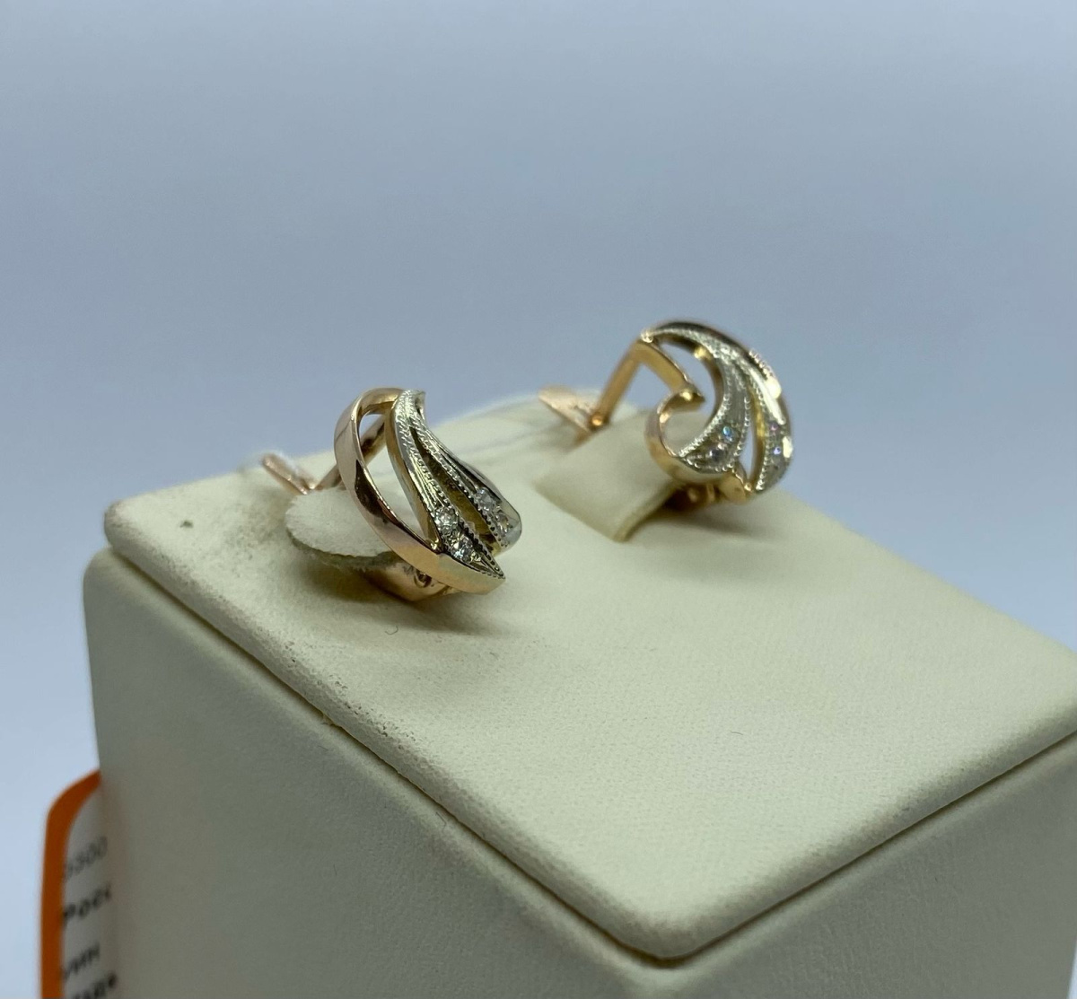 СЕРЬГИ С КАМНЯМИ (Au 585)